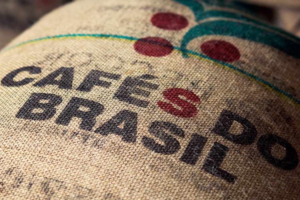 saco de café 100% arábica de Brasil